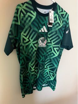 Brand New: adidas Mexico 26 Home Pre Match Jersey