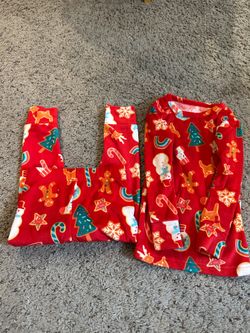 Cat & Jack Christmas Cookie Pajamas
