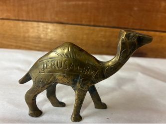 Brass camel