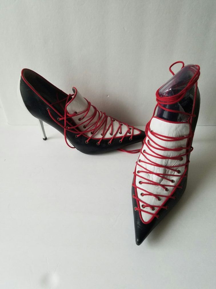 Fornarina lace up vintage shoes