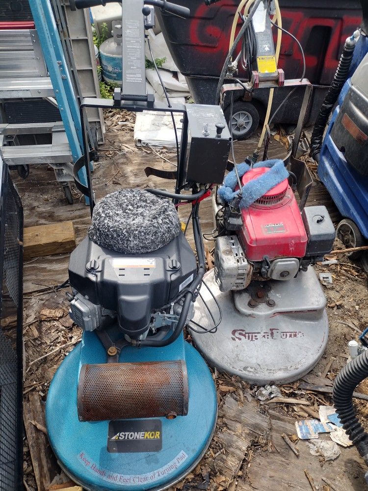 4 Cleaning Machines Or Floor Machine