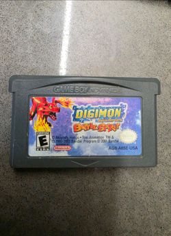 Digimon Battle Spirit Game Boy Advance GBA Cartridge