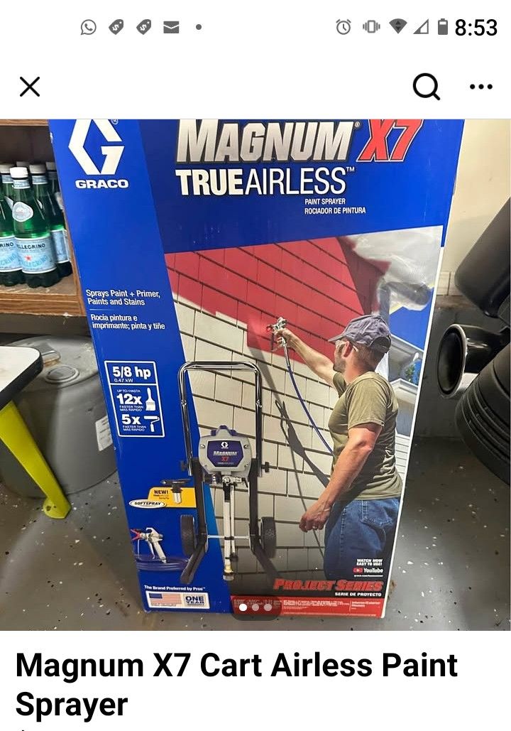 Graco Macgnum X7 aireless Sprayer