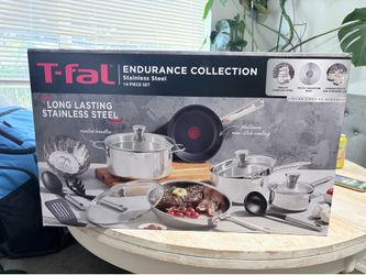 T-fal Endurance Collection Stainless Steel 14-Piece Cookware