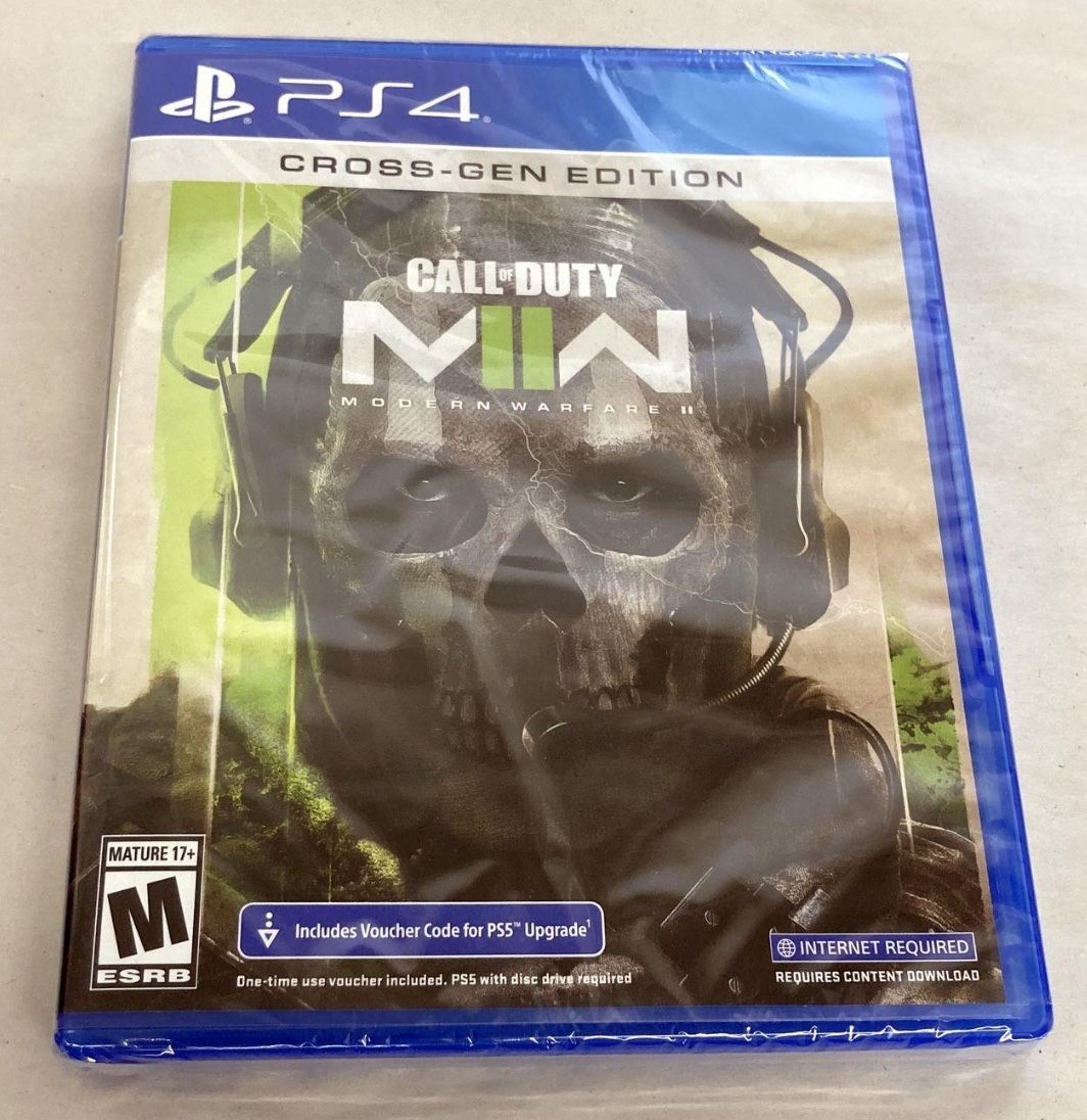 Call of Duty Modern Warfare II 2 MW2 Cross-Gen (Sony Playstation 4, PS4) SEALED