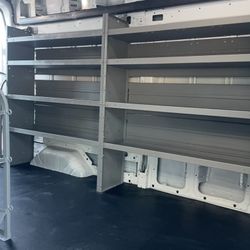 Shelving Cargo Van