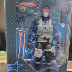 MINT- G.I. Joe Classified Series #165, Snake Eyes V4, Collectible 6 Inch Action Figure with 7 Accessories
