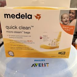 Philips Avent Bottle Sterilizer, Sterilizer steaming Bags 