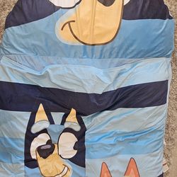 Bluey Toddler Sleeping Bag/Cushion