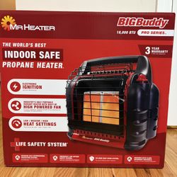 Mr. Heater Big Buddy PRO Series Portable Propane Heater - 18,000btu