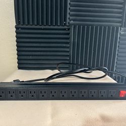 Studio Rack Mounted Power Strip 
