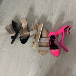 heels shoes platform sandals 