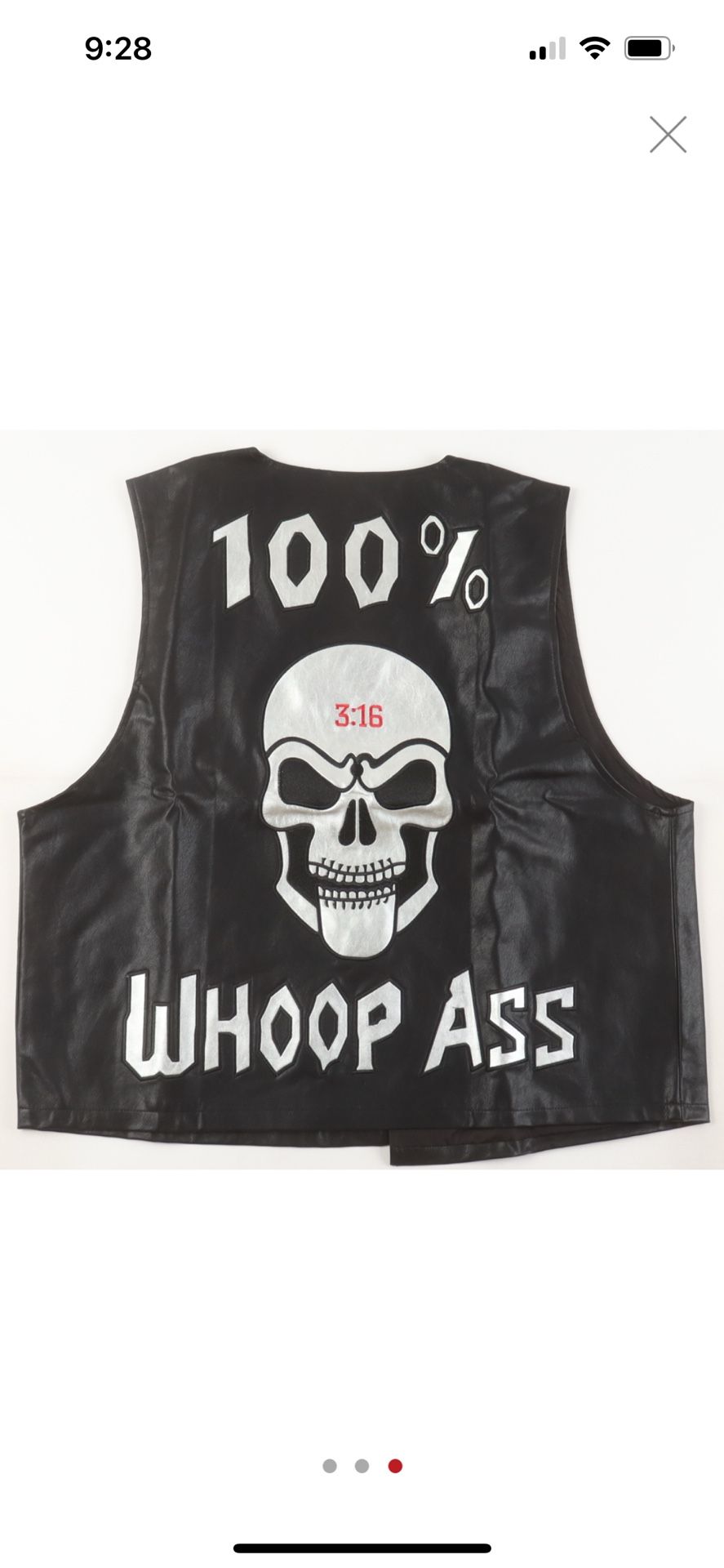 "Stone Cold" Steve Austin Signed WWF Vest (Beckett)