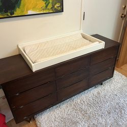 Vintage Dresser And Changing Table 