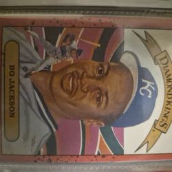 BO JACKSON BASEBALL CARD 