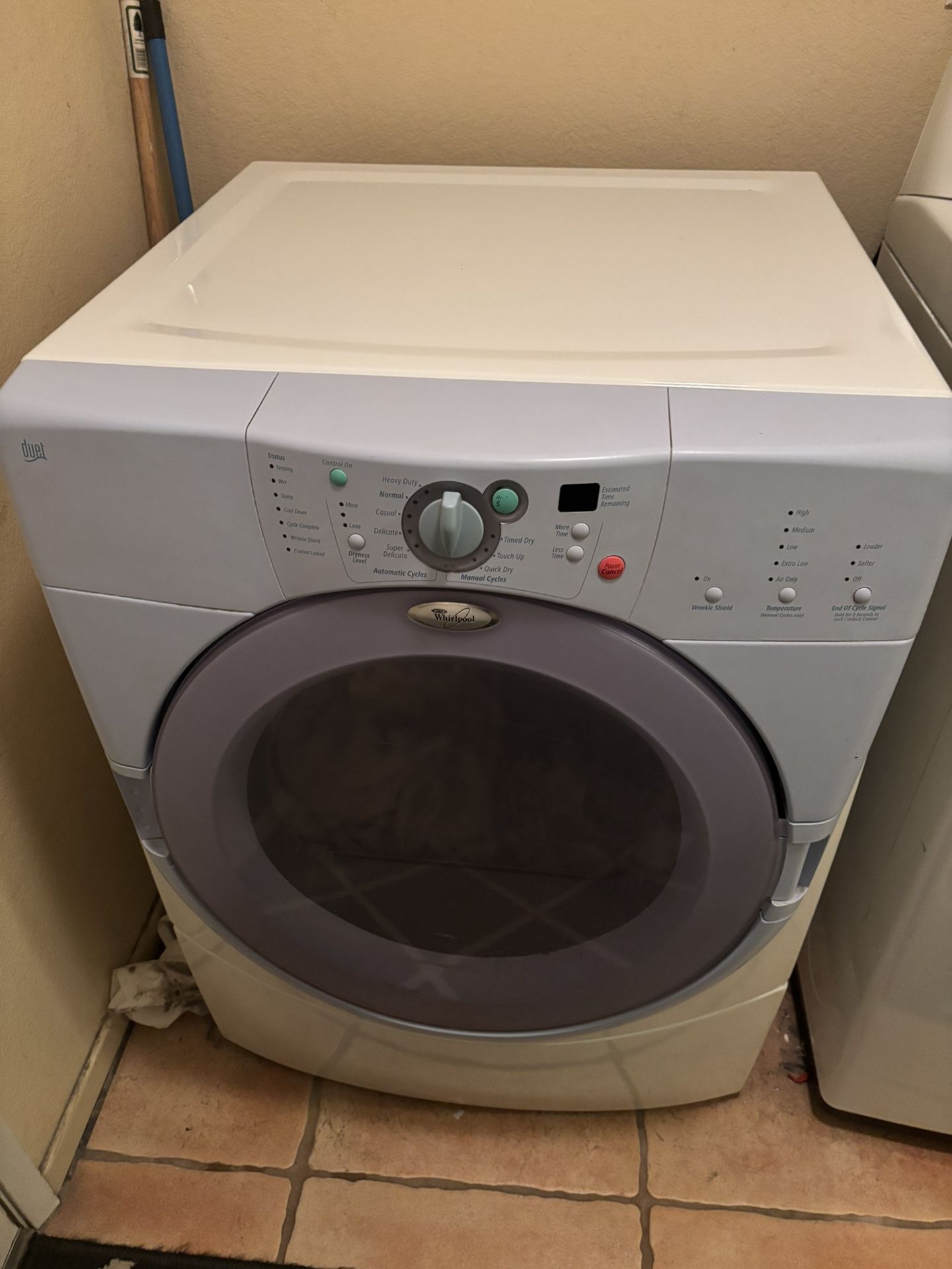 Whirlpool Dryer Gas