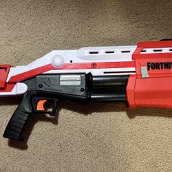 Nerf Fortnite Ts Blaster - Pump Action Dart Blaster
