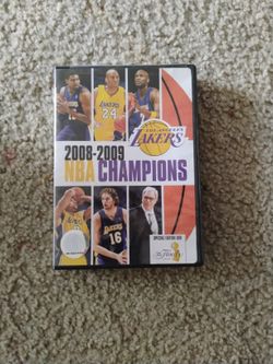 2008-2009 Los Angeles Lakers NBA Championship 