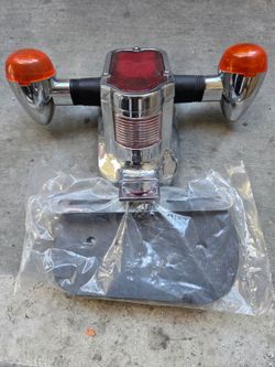 Harley davidson taillights and license plate holder