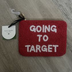 target kate spade going to target beaded clutch