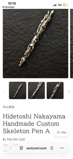 HIDETOSHI NAKAYAMA HANDMADE CUSTOM PEN B