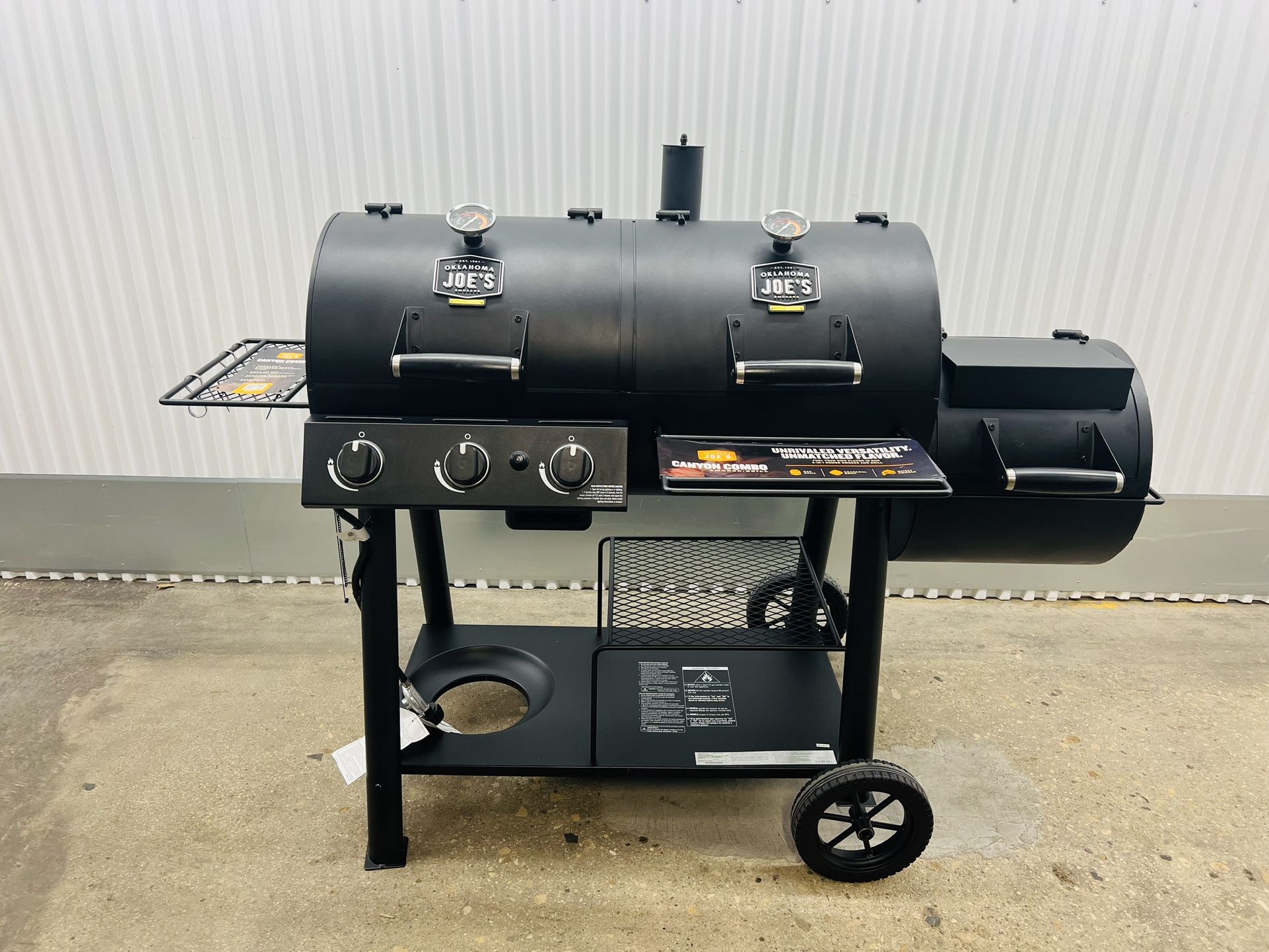Oklahoma Joes 3 in 1 Canyon Combo