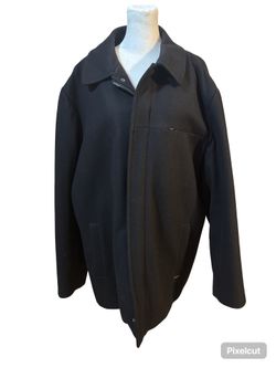 Men’s Calvin Klein Wool Pea Coat 
