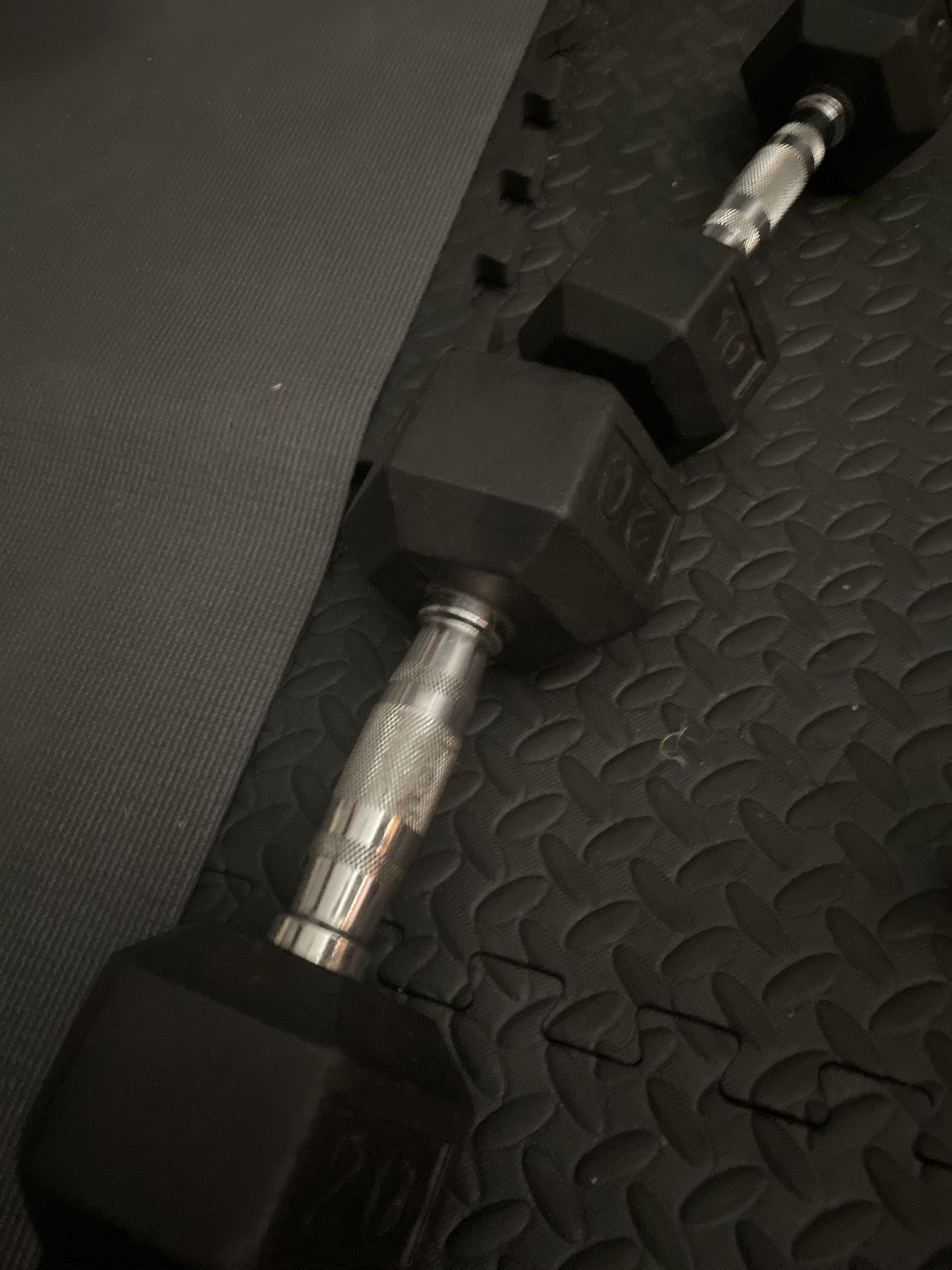 Weight Set and Squat / Pull-up Rack