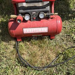 Craftsman 2 gallon 110 psi air compressor