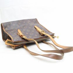 LOUIS VUITTON Popincourt Haut Shoulder Bag Tote Handbag Monogram Leather  M40007