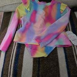 Brand New Girl Bathing Suits  And Tops Sizes In Picture 