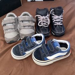 Kids Shoes: PUMA, Size7c,  Selling them for $8.00,    TIMBERLAND Size 5m, Selling for $20 Brand New  &  VANS  Toddler Sz 5.0 Selling them for $12.00.
