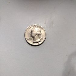 One Quarter Dollar 1965