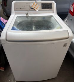 LG Washer WT7300CW, used