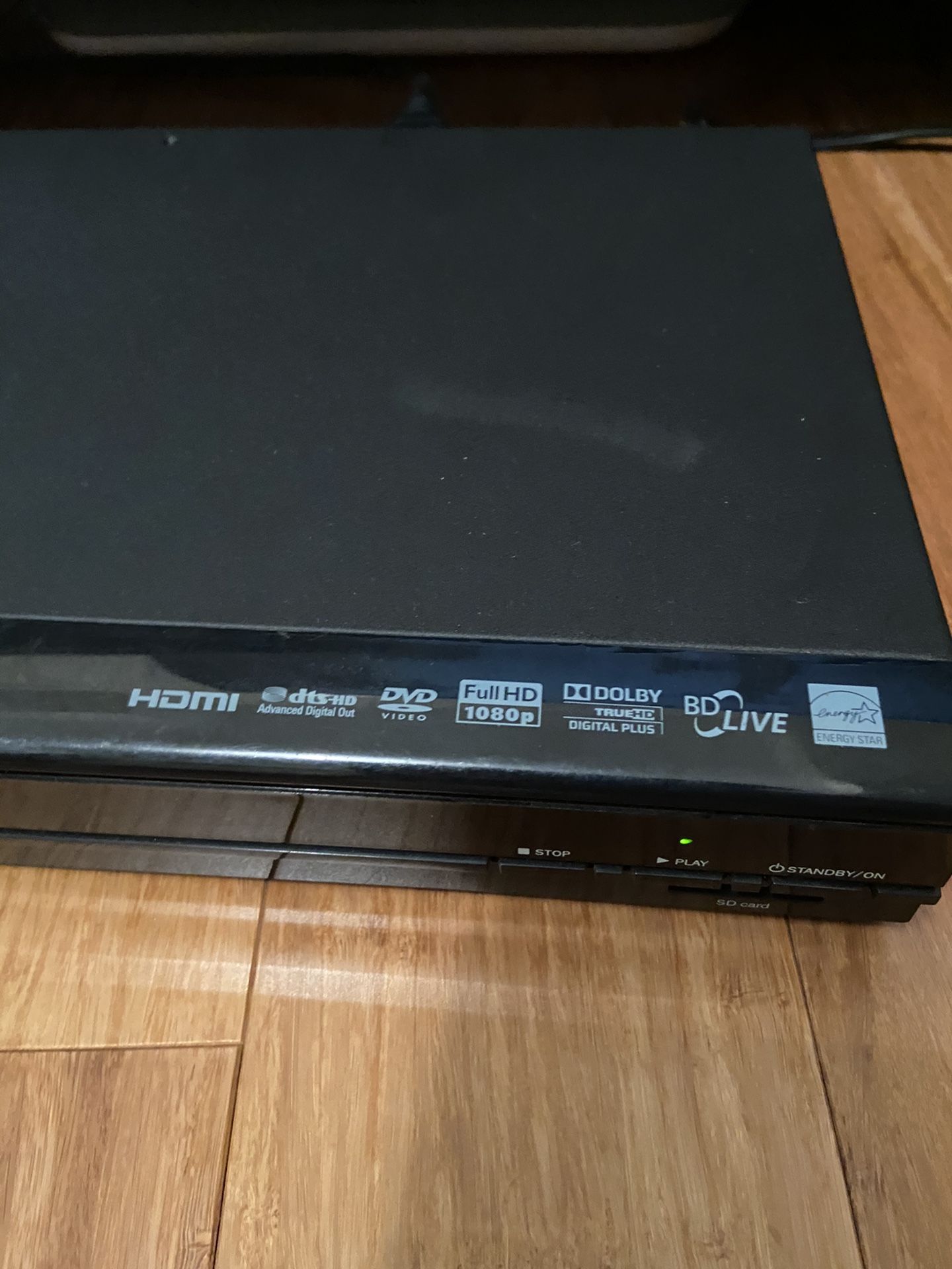 Blu-ray DVD player