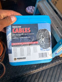 Peerless Truck/SUV Snow Tire Cables