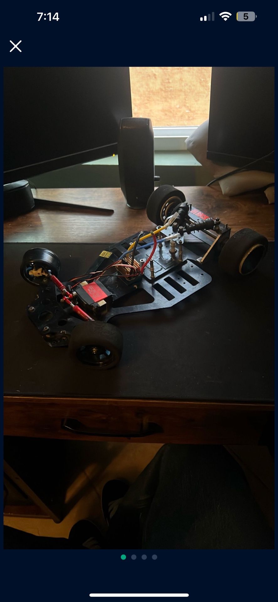 Drag rc chassis
