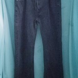 Vintage Black Levi's Strauss and Co. Mens Jeans 40 X 34  Excellent Condition #2