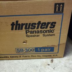 Brand New Vintage Panasonic Thrusters