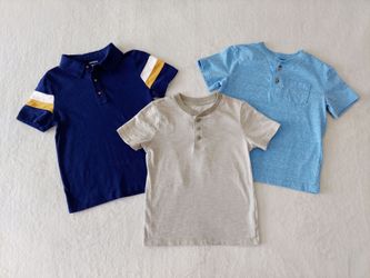 4T Boys Shirts Polo Henley