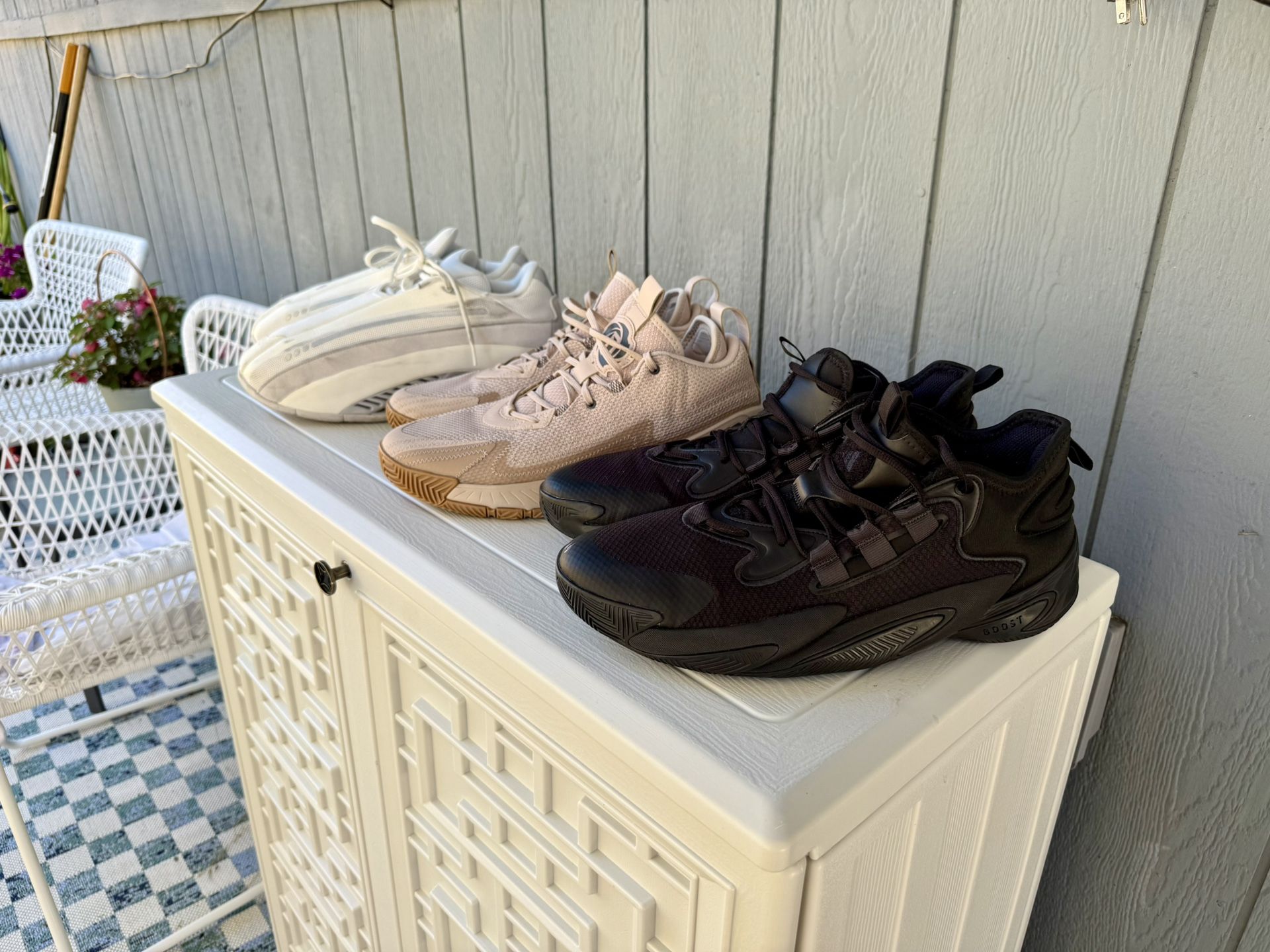 Adidas Basketball Sneakers - 3 Pairs