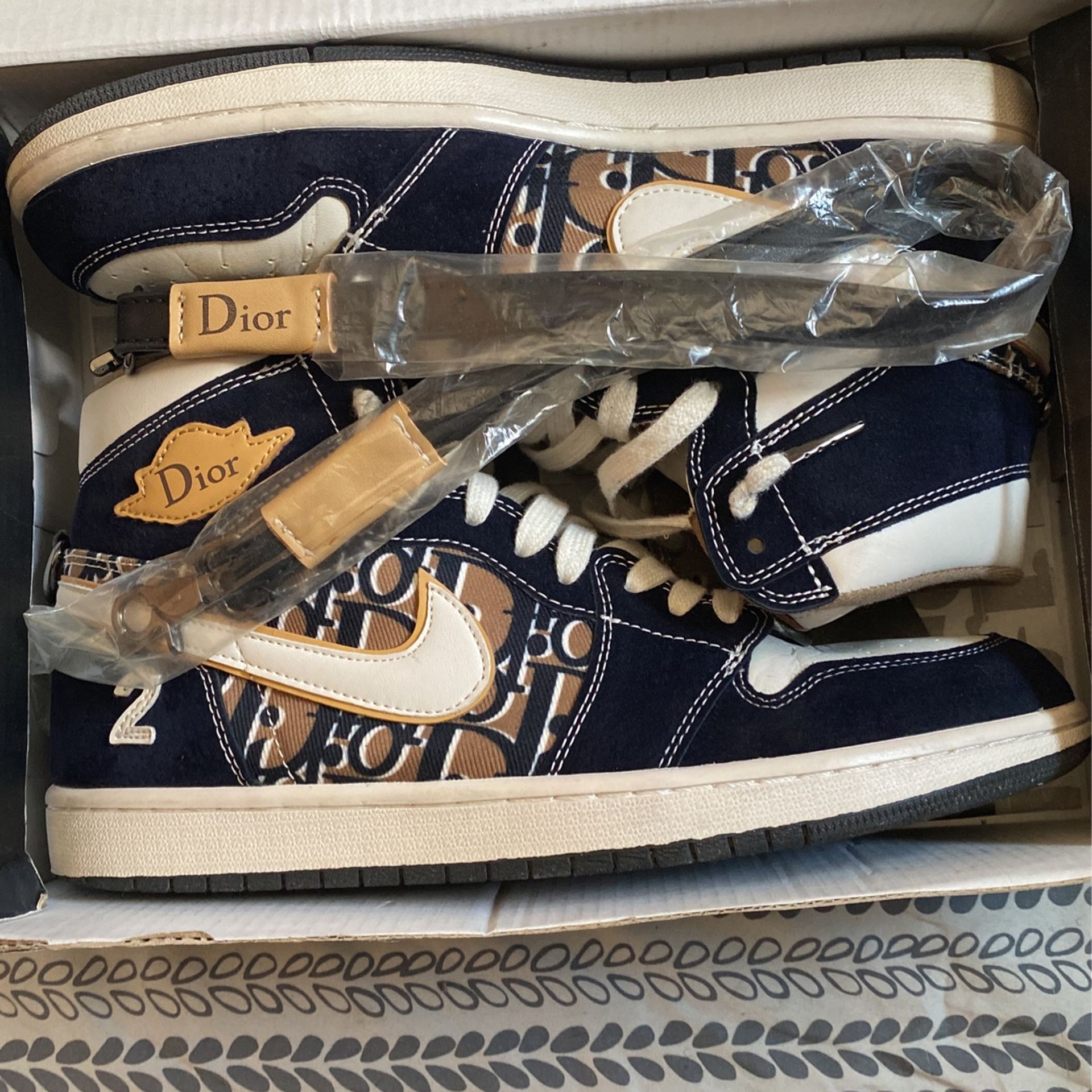 Custom Dior Air Jordan 1 High OG,All Products : American Fashion Style Bags On Sale