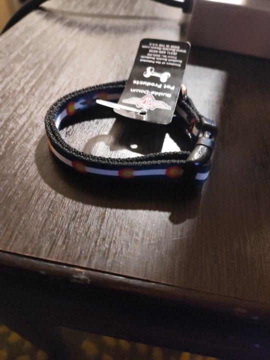 New Colorado Dog Collar By Buckle Down,Lg