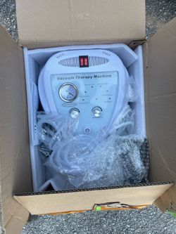 Therapy vacuum pump