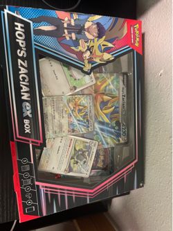 Pokemon Hop’s Zacian Ex Box