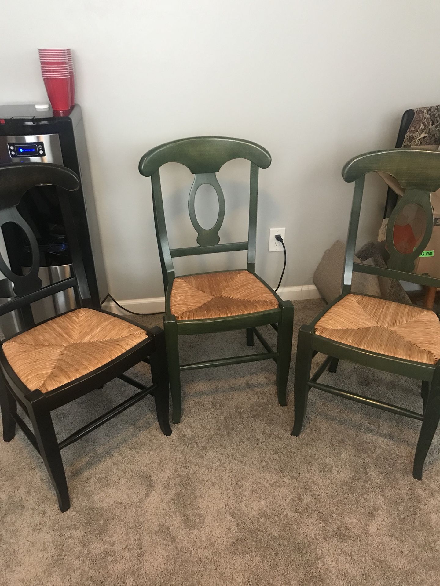Dining room chairs. Pottery Barn