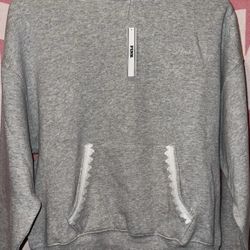 NWT Victorias Secret PINK Embroidered Ivy Fleece Campus Hoodie 