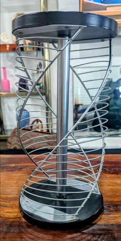 Vintage DNA spiral CD/DVD holder