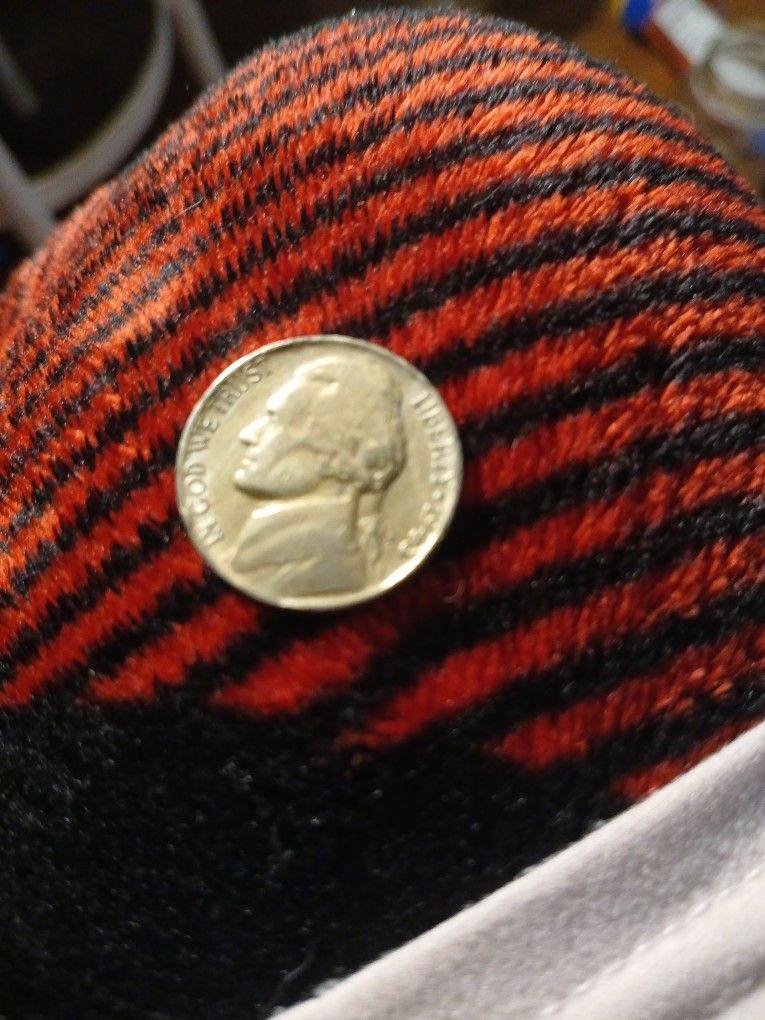 1943 Nickel With P