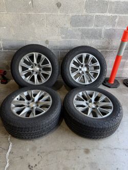 20” Rims Chevy Gmc High country 